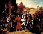 Jean-Auguste Dominique Ingres The Entry of the Future Charles V into Paris in 1358 oil painting on canvas